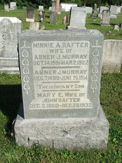 Mary Ellen Sheaffer Rafter gravestone
