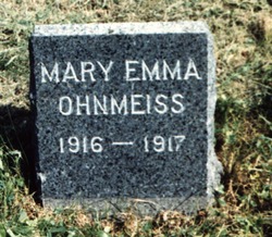 Mary Emma Ohnmeiss 1916-1917