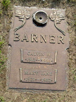 Mary Jane Raab Barner 1921-1982