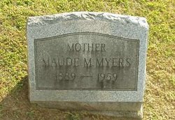 Maude Mae Barner Myers 1889-1959