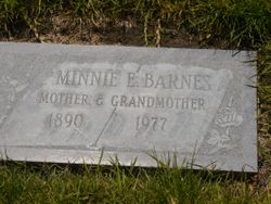 Minnie Esther Barner Barnes 1890-1977