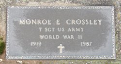 Monroe E. Crossley 1919-1987