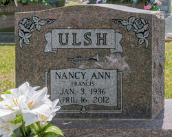 Nancy Ann Francis Ulsh 1936-2012