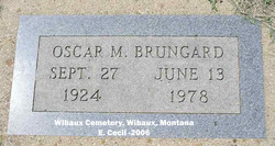 Oscar Martin Brungard 1924-1978