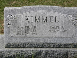 Ralph C. Kimmel 1929-2019