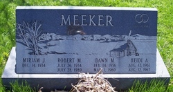 Robert Merton Meeker 1934-1989