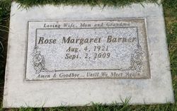 Rose Margaret Corelli Barner 1921-2009