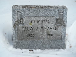 Ruby Anna Weaver 1922-1981