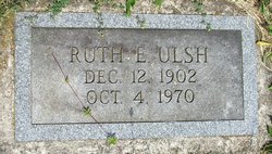 Ruth E. Barner Ulsh 1902-1969
