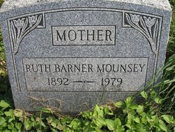 Ruth Wilhelmina Barner Mounsey 1892-1979