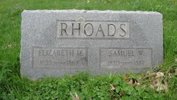 Samuel Wilt Rhoads 1830-1887