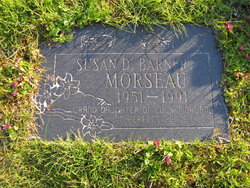 Susan Dale Barner Morseau 1951-1991