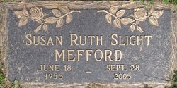 Susan Ruth Slight Mefford 1955-2005