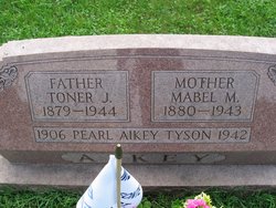 Toner Jacob Aikey 1879-1944
