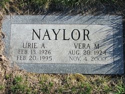 Urie Albert Naylor, Jr. 1926-1995