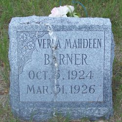 Verla Mahdeen Barner 1924-1926