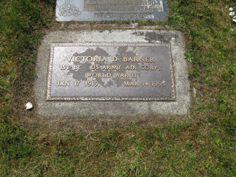 Victoria D. Barner 1918-1995