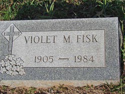 Violet M. Fisk 1905-1984