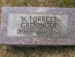 W. Forrest Greninger 1896-1964