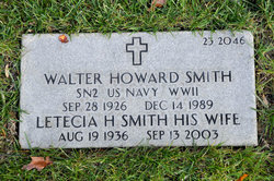 Walter Howard Smith 1926-1989