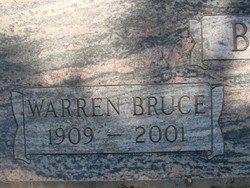 Warren Bruce Barner 1909-2001
