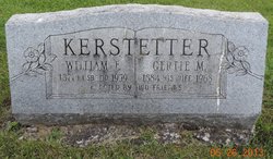 William Franklin 'Frank' Kerstetter 1871-1959