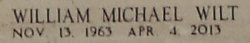 William Michael Wilt 1963-2013