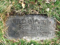William Wilt 'Bee' Rice 1909-1977