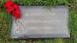 Winona Olive Stocks Bressler 1906-1972