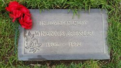 Winona Olive Stocks Bressler 1906-1972