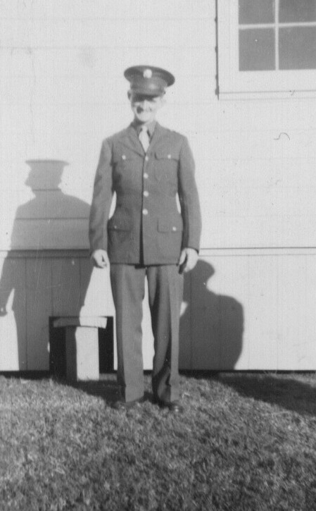 Fred in uniform