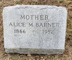 Alice M. Pierce Barner 1866-1952